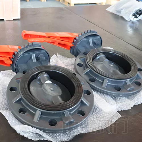 PVC လိပ်ပြာ Valve