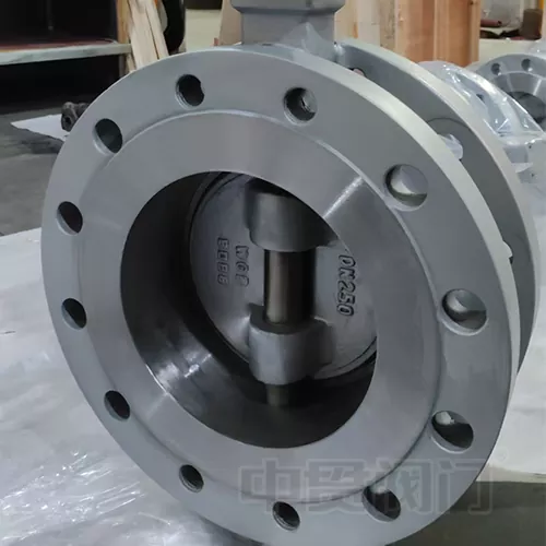 WCB Triple Encricricrican Flange လိပ်ခေါင်း Valve